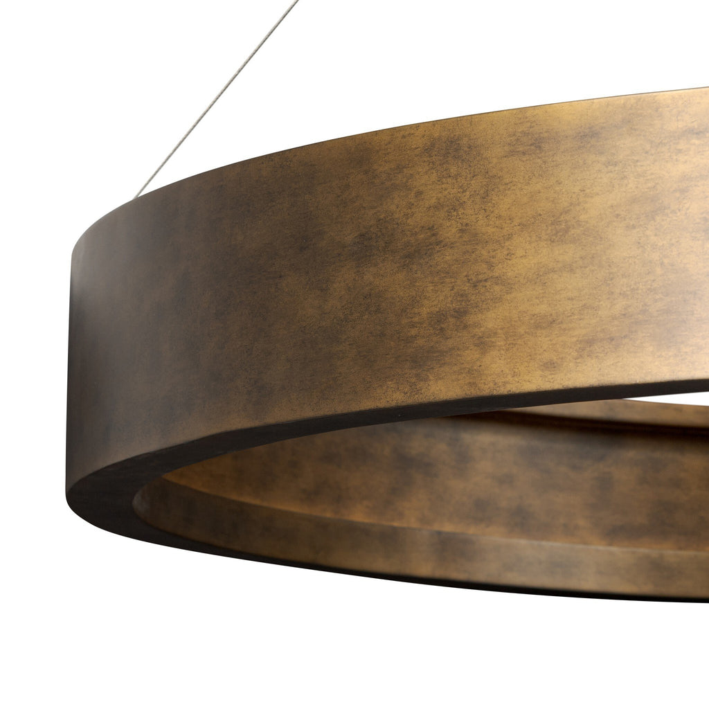 Baum Chandelier - Burnished Brass Aluminum