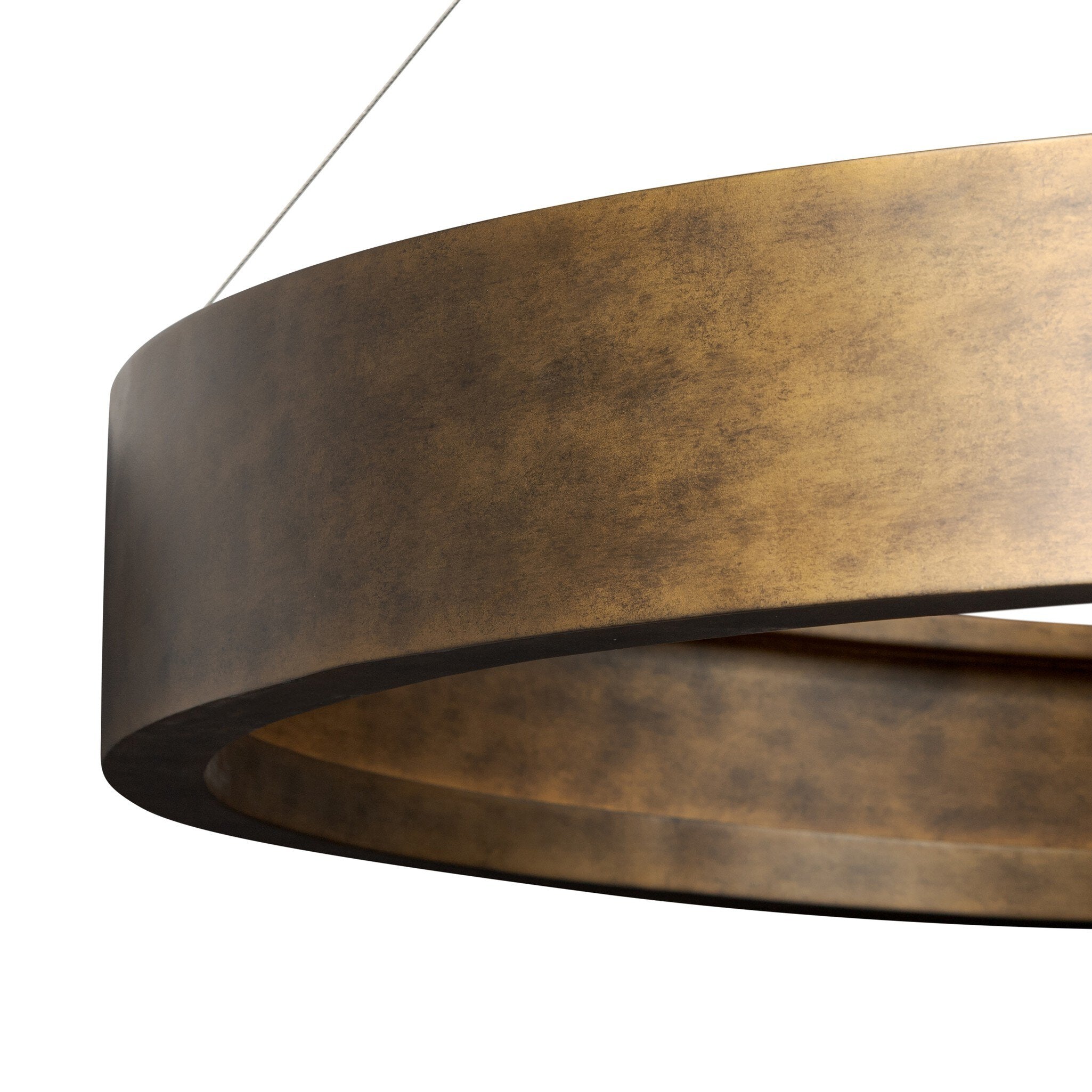 Baum Chandelier - Burnished Brass Aluminum