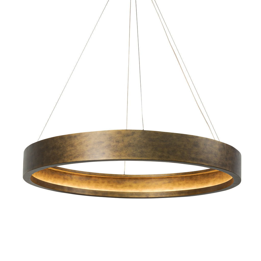 Baum Chandelier - Burnished Brass Aluminum