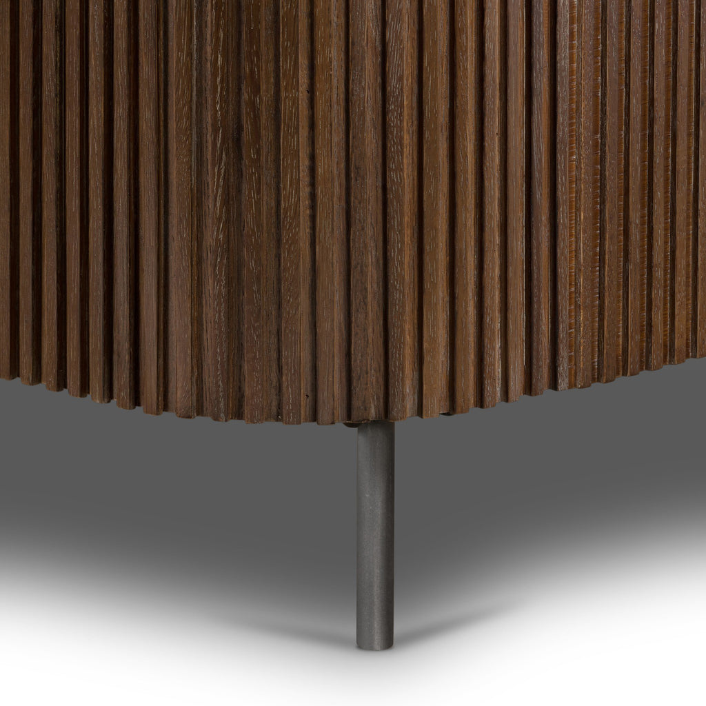 Fletcher Bed - Terra Brown Oak | King