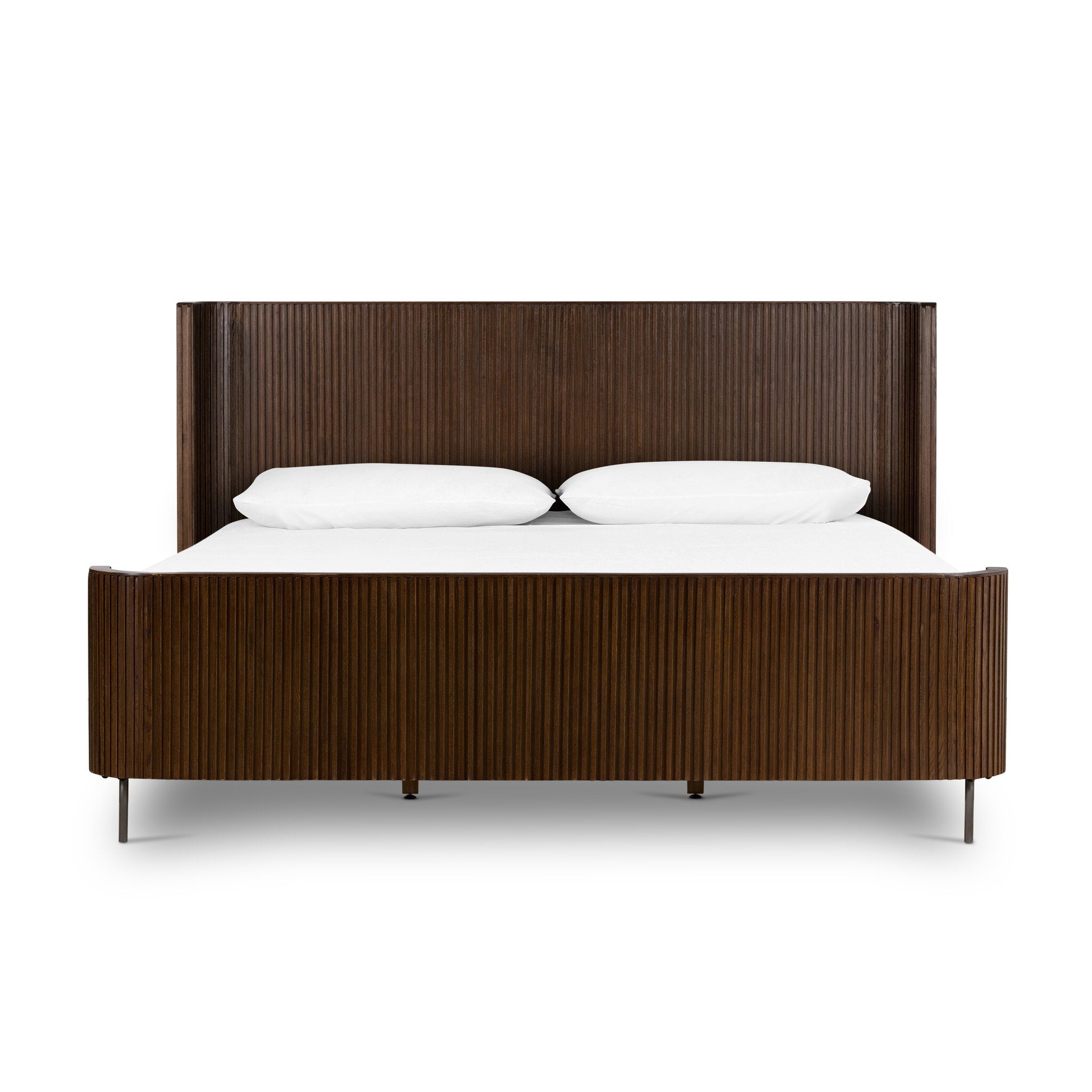 Fletcher Bed - Terra Brown Oak | King