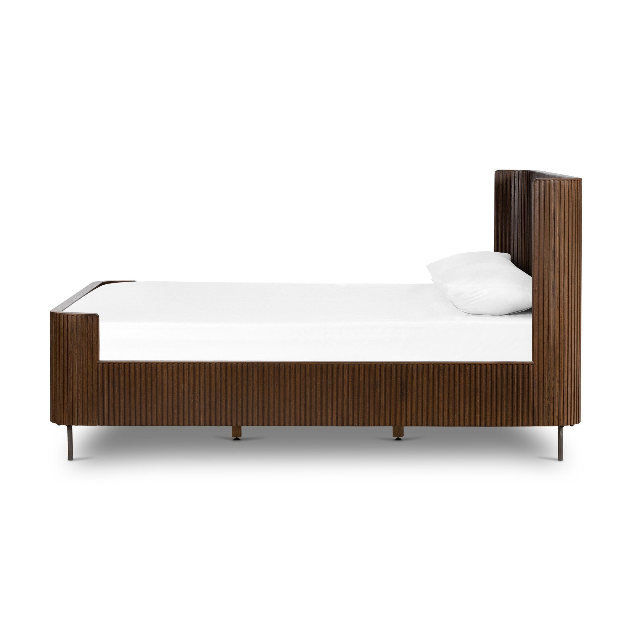 Fletcher Bed - Terra Brown Oak | King