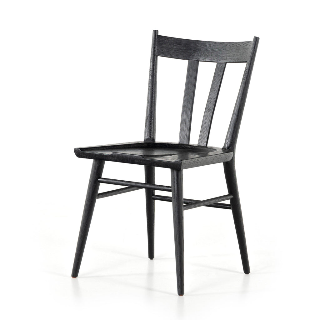 Gregory Dining Chair - Black Oak
