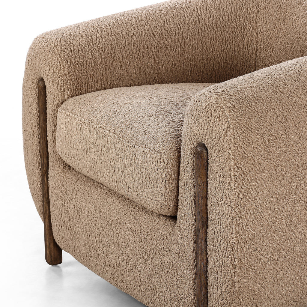 Lyla Chair - Sheepskin Camel