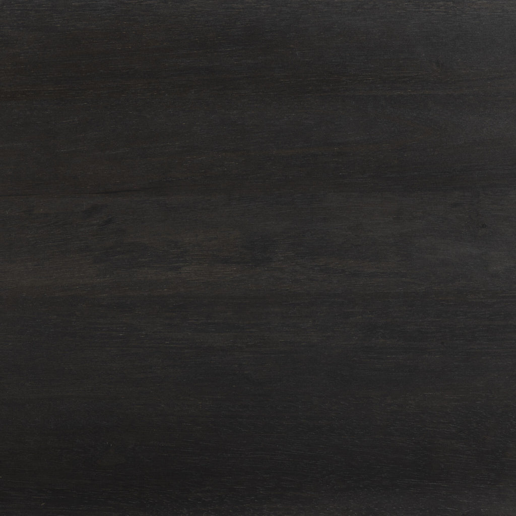 Reza Media Console - Worn Black Parawood