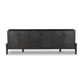 Reza Media Console - Worn Black Parawood
