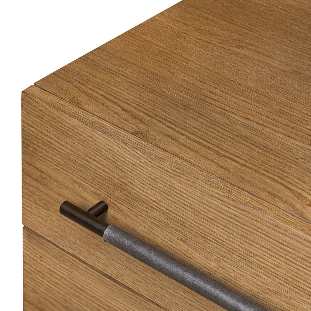 Rosedale Nightstand - Amber Oak Veneer