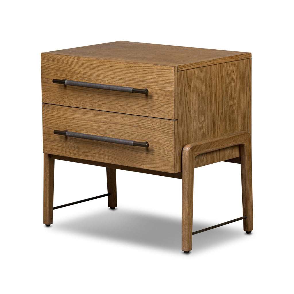 Rosedale Nightstand - Amber Oak Veneer