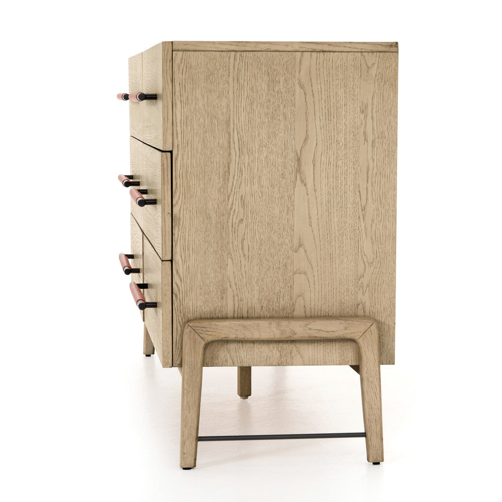 Rosedale 6 Drawer Dresser - Yucca Oak Veneer
