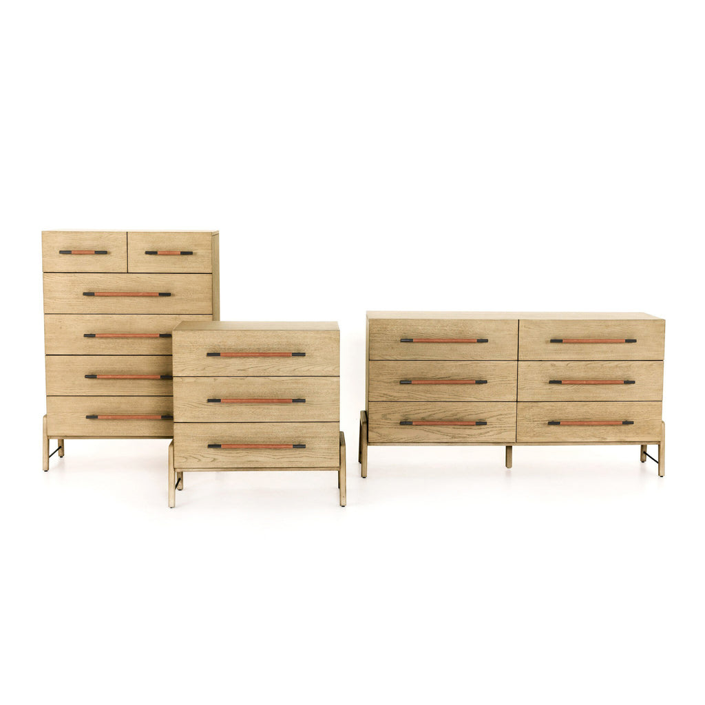Rosedale 6 Drawer Dresser - Yucca Oak Veneer