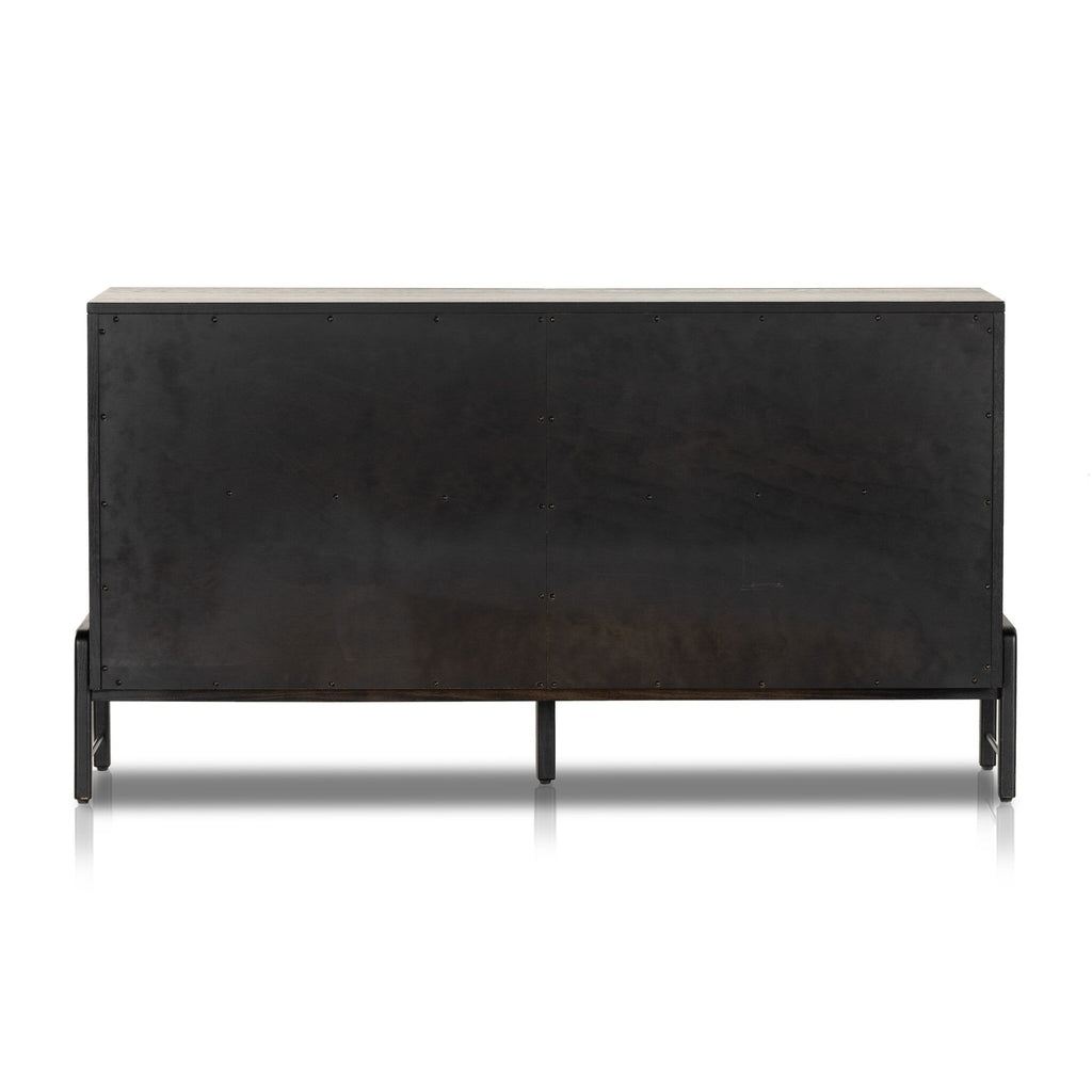 Rosedale 6 Drawer Dresser - Ebony Oak Veneer