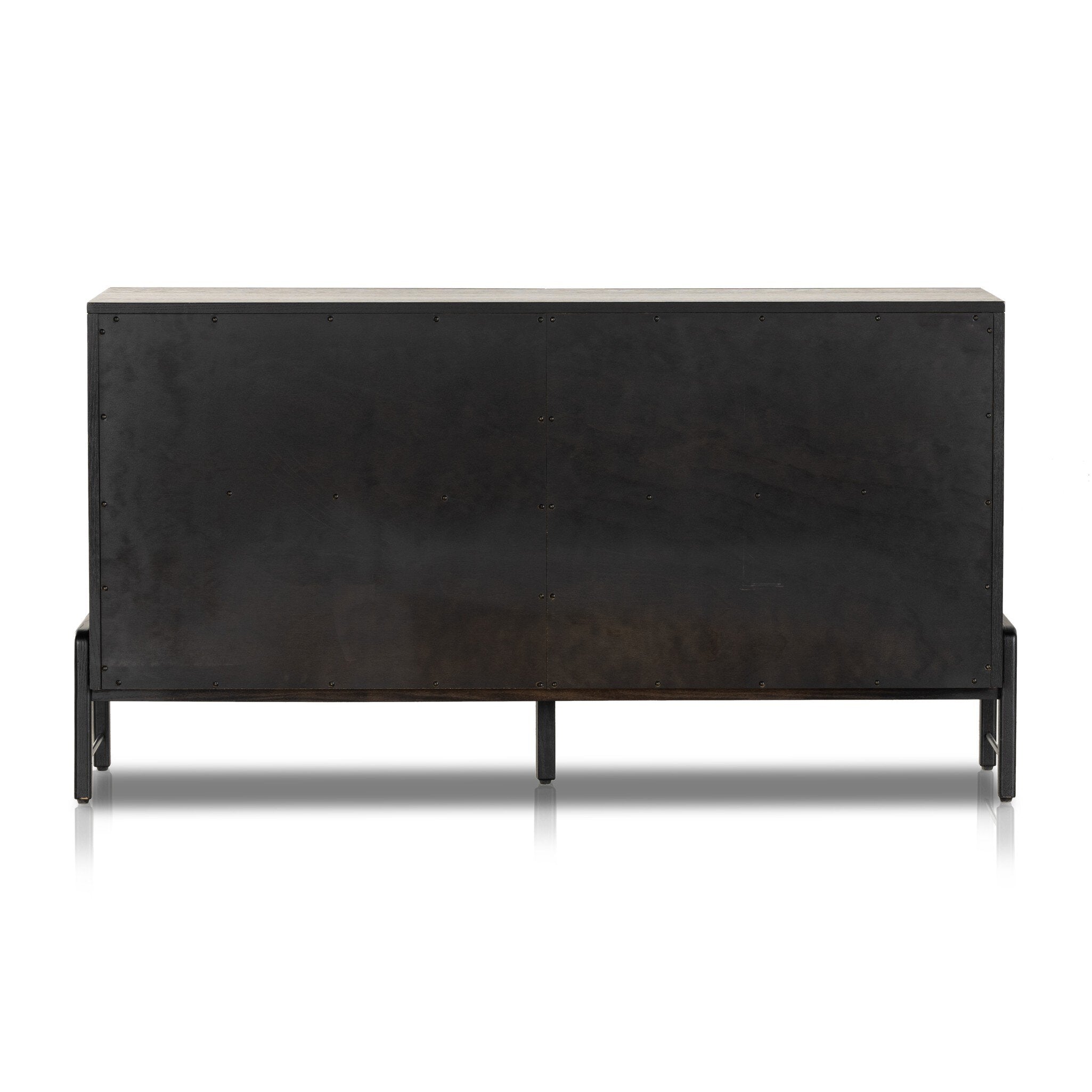 Rosedale 6 Drawer Dresser - Ebony Oak Veneer