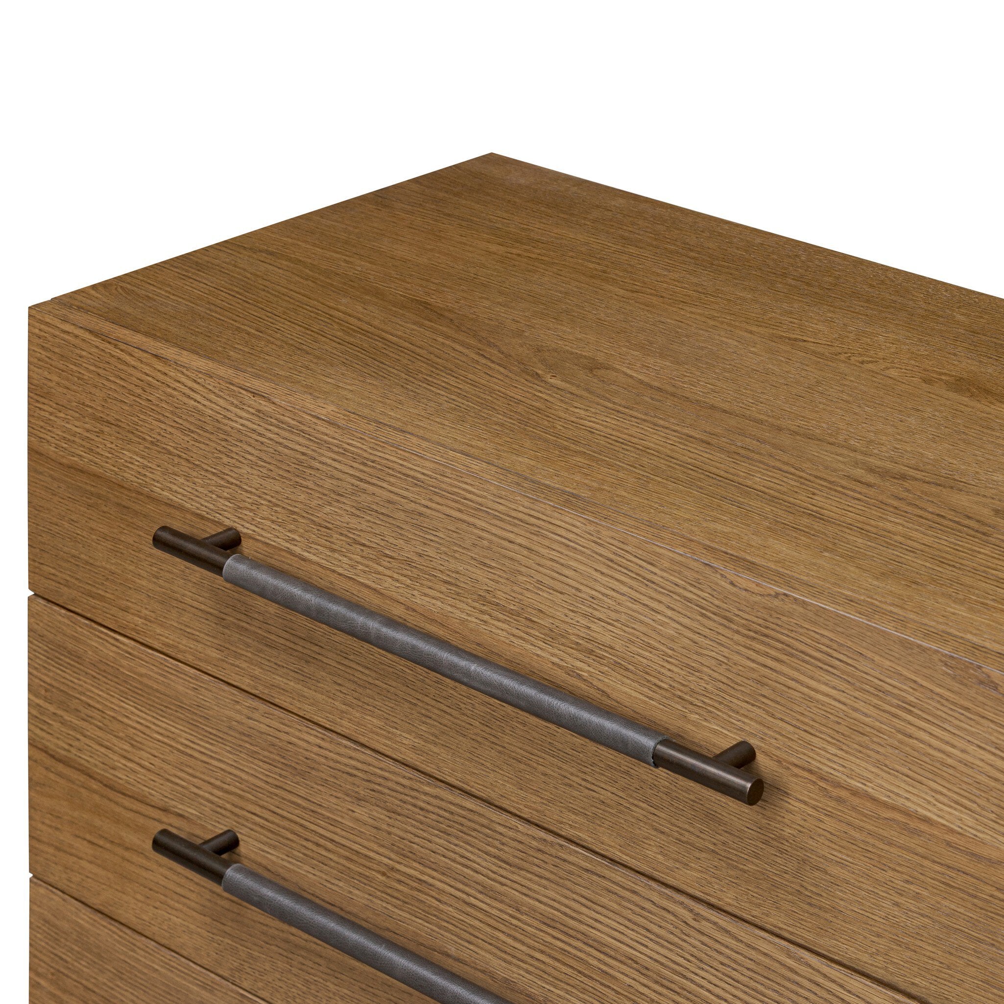 Rosedale 6 Drawer Dresser - Amber Oak Veneer