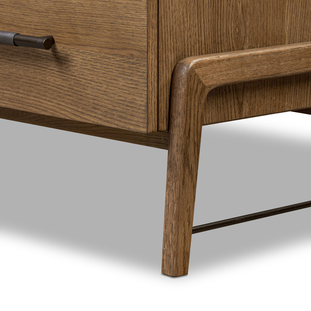 Rosedale 6 Drawer Dresser - Amber Oak Veneer