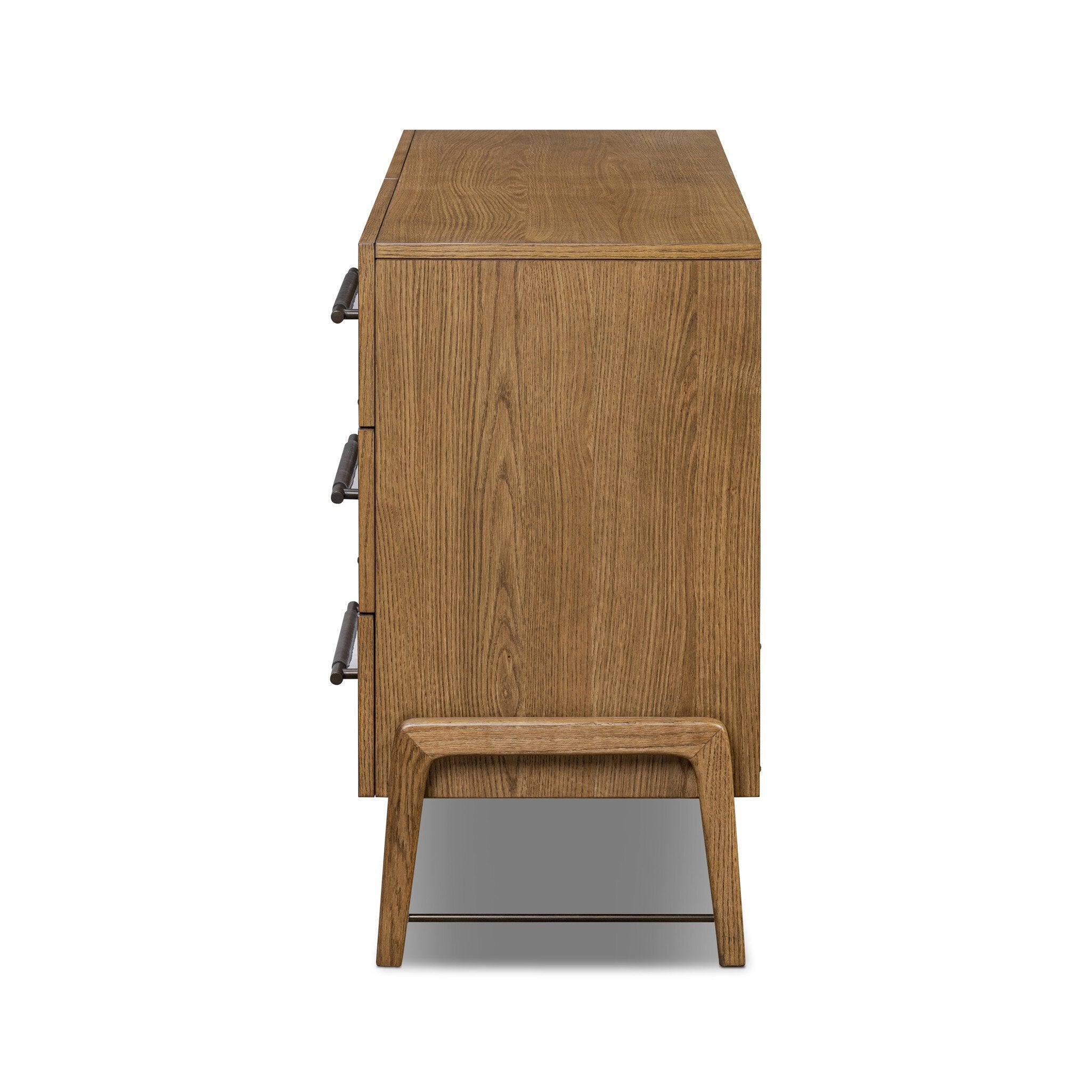 Rosedale 6 Drawer Dresser - Amber Oak Veneer