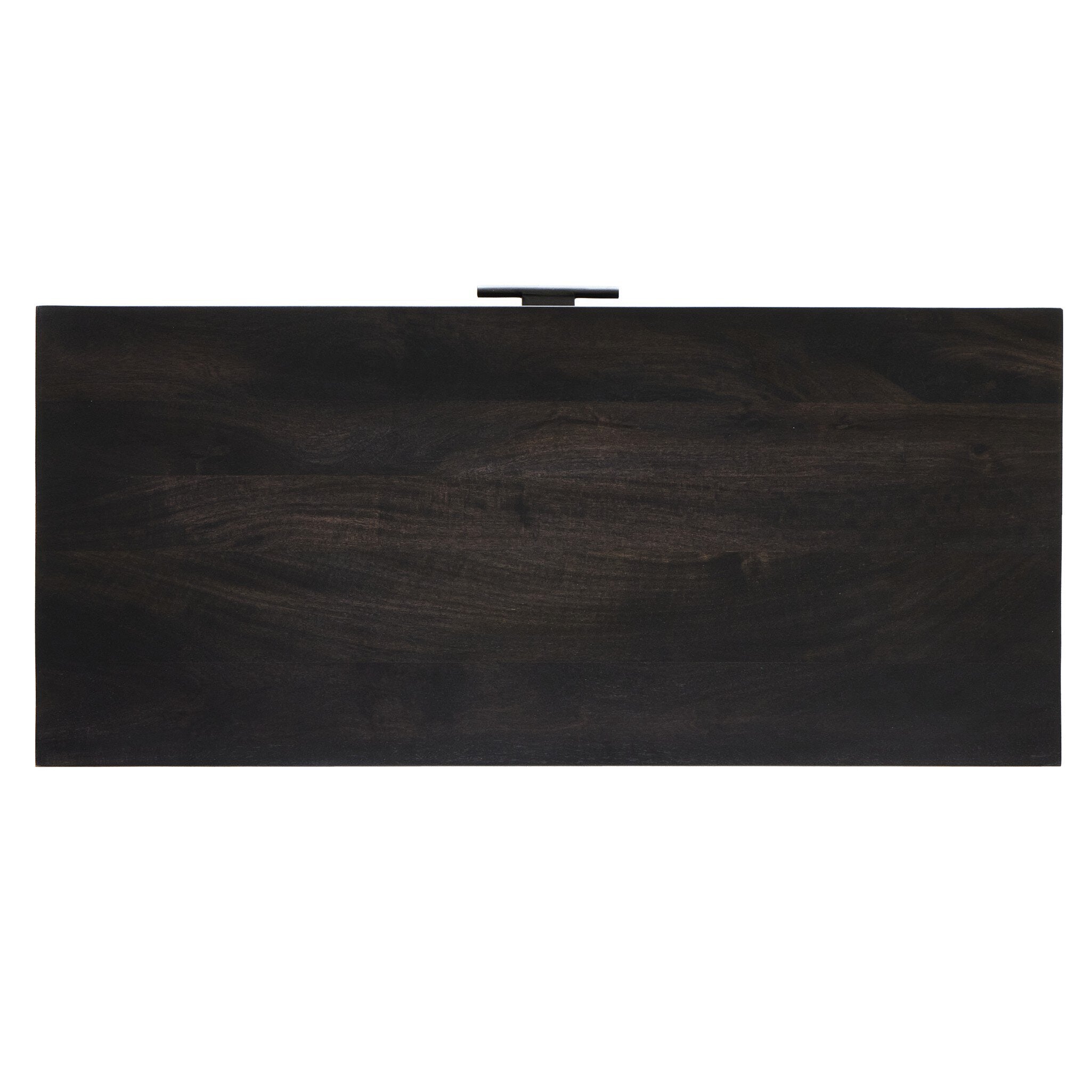 Caprice Bar Cabinet - Black Wash Mango