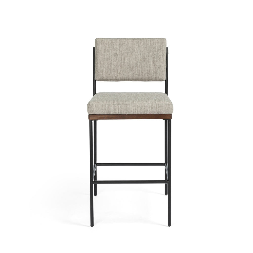 Benton Bar Stool - Savile Flannel