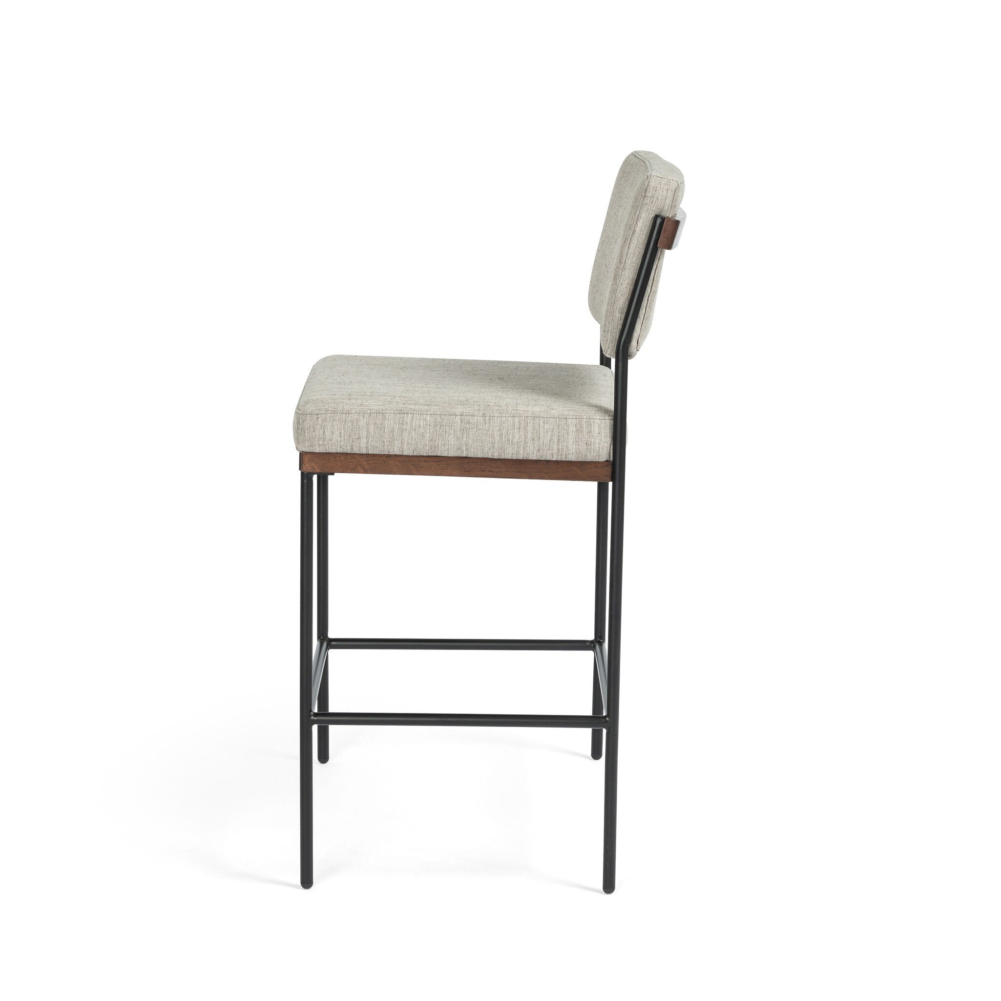 Benton Bar Stool - Savile Flannel