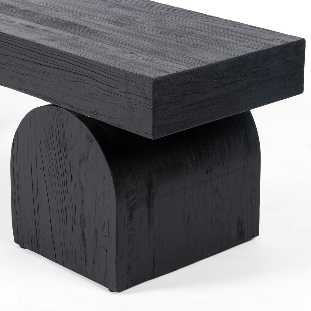 Keane Bench - Reclaimed Black Elm