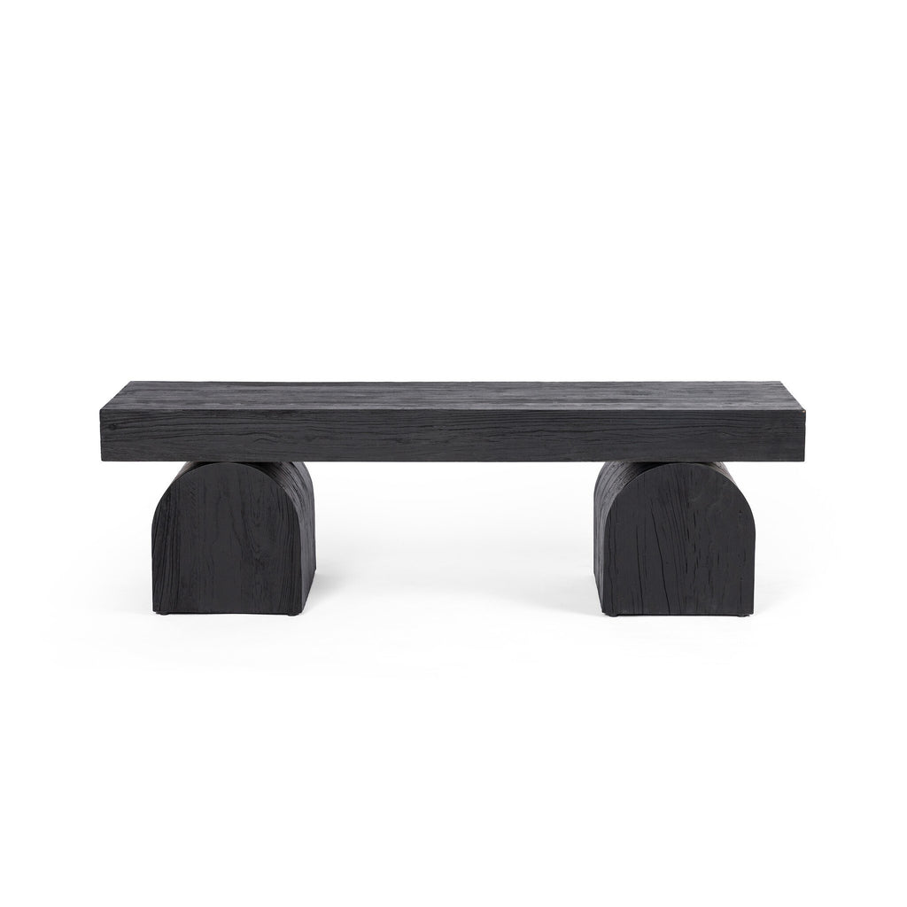 Keane Bench - Reclaimed Black Elm