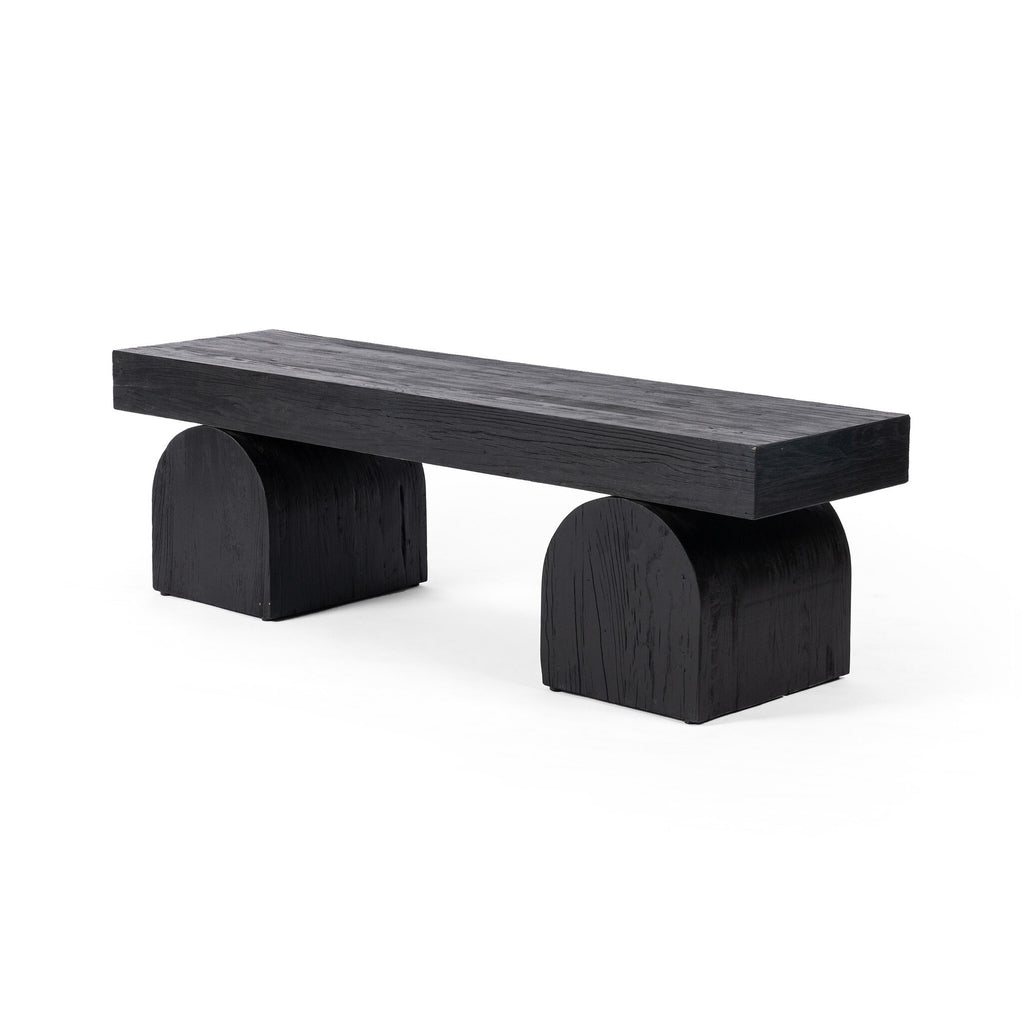 Keane Bench - Reclaimed Black Elm