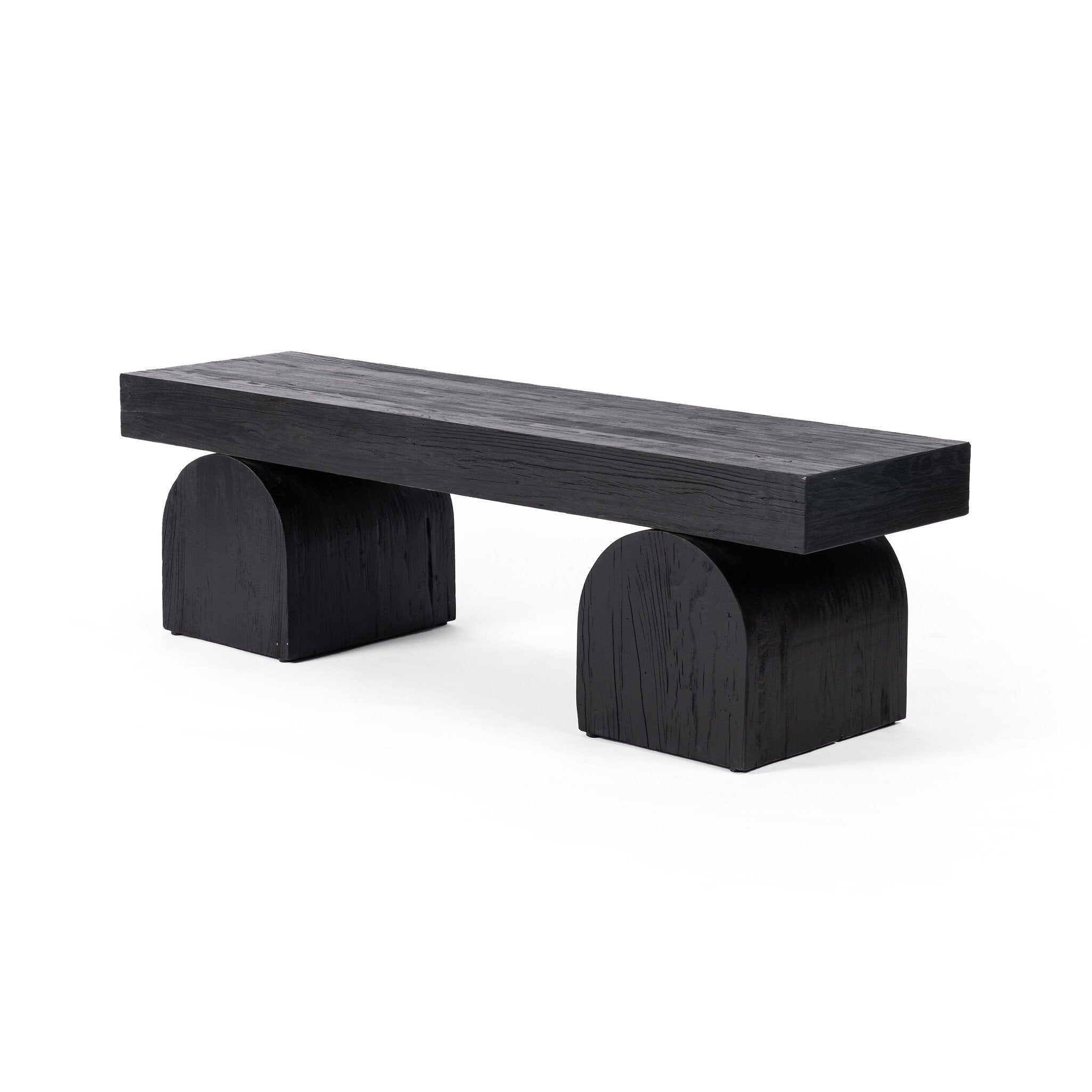 Keane Bench - Reclaimed Black Elm