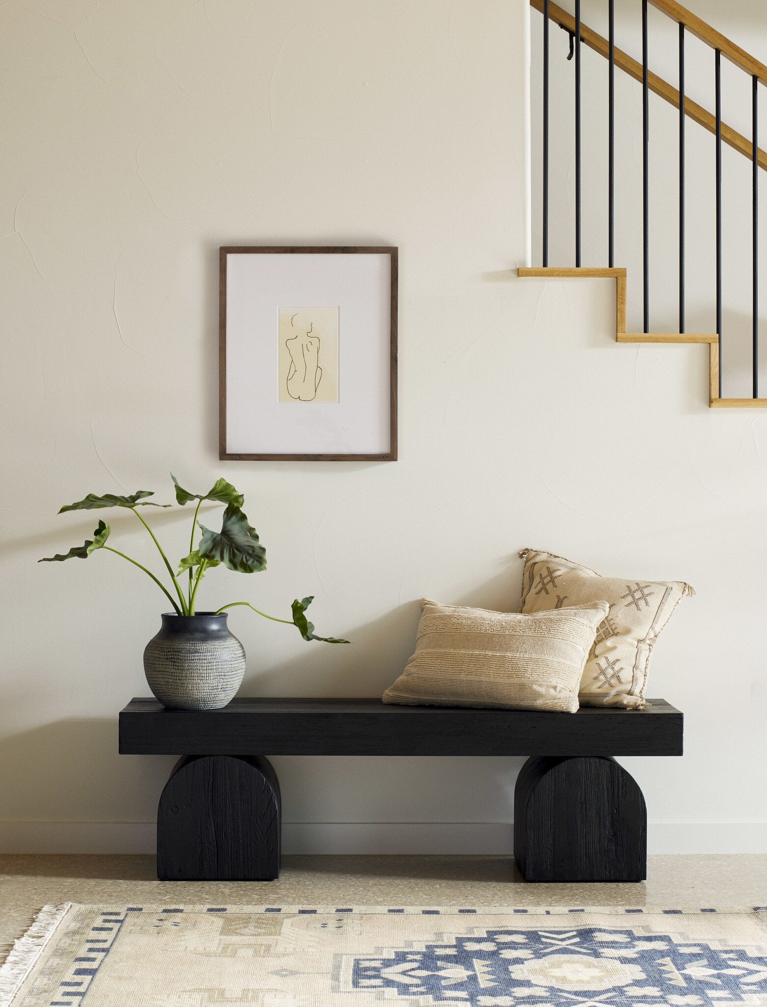 Keane Bench - Reclaimed Black Elm