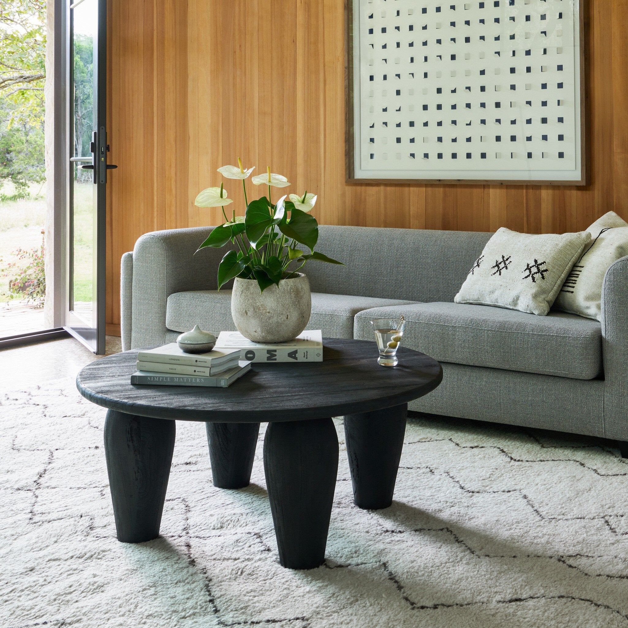 Maricopa Coffee Table - Dark Totem