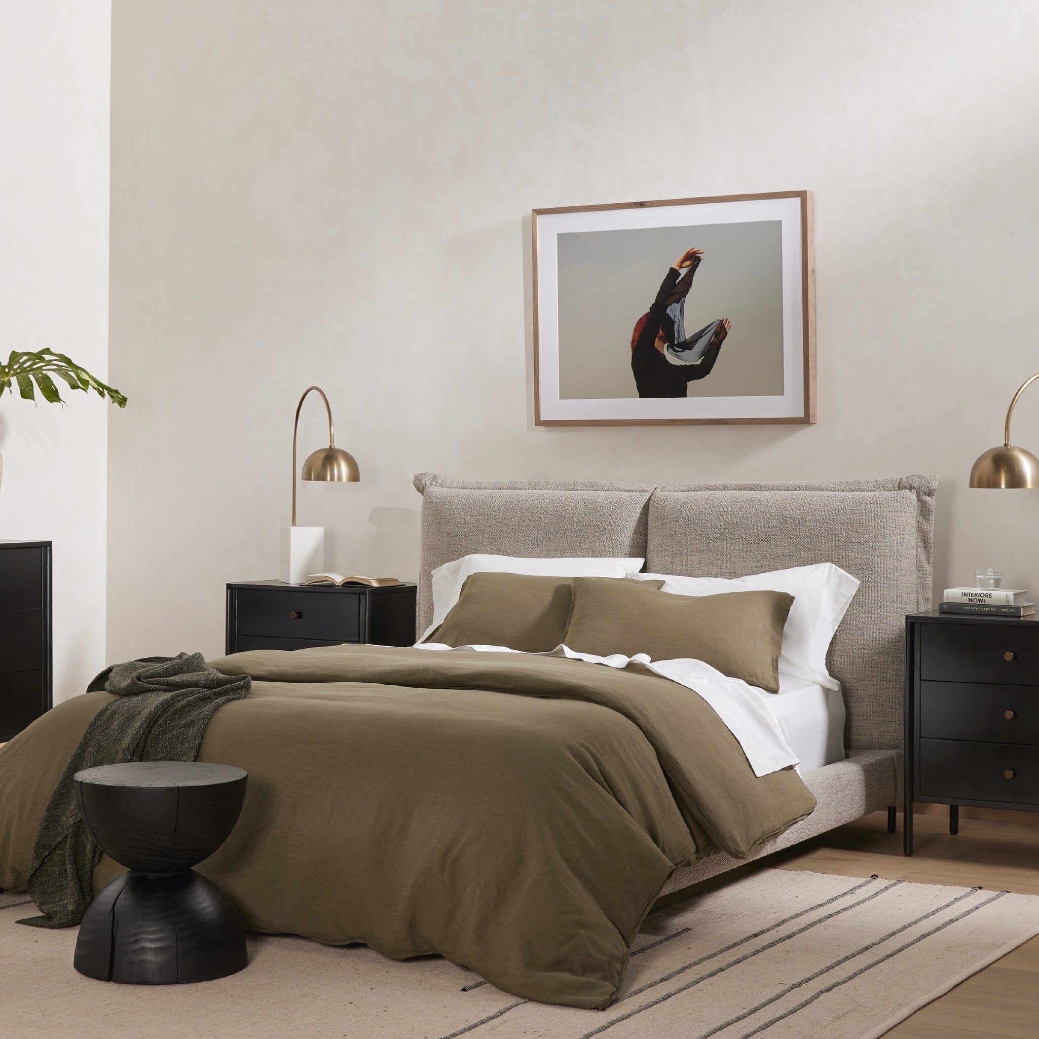 Inwood Bed - Merino Porcelain | Queen