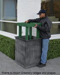 Boxwood Obelisk 48"H Obelisk w/frame for planter