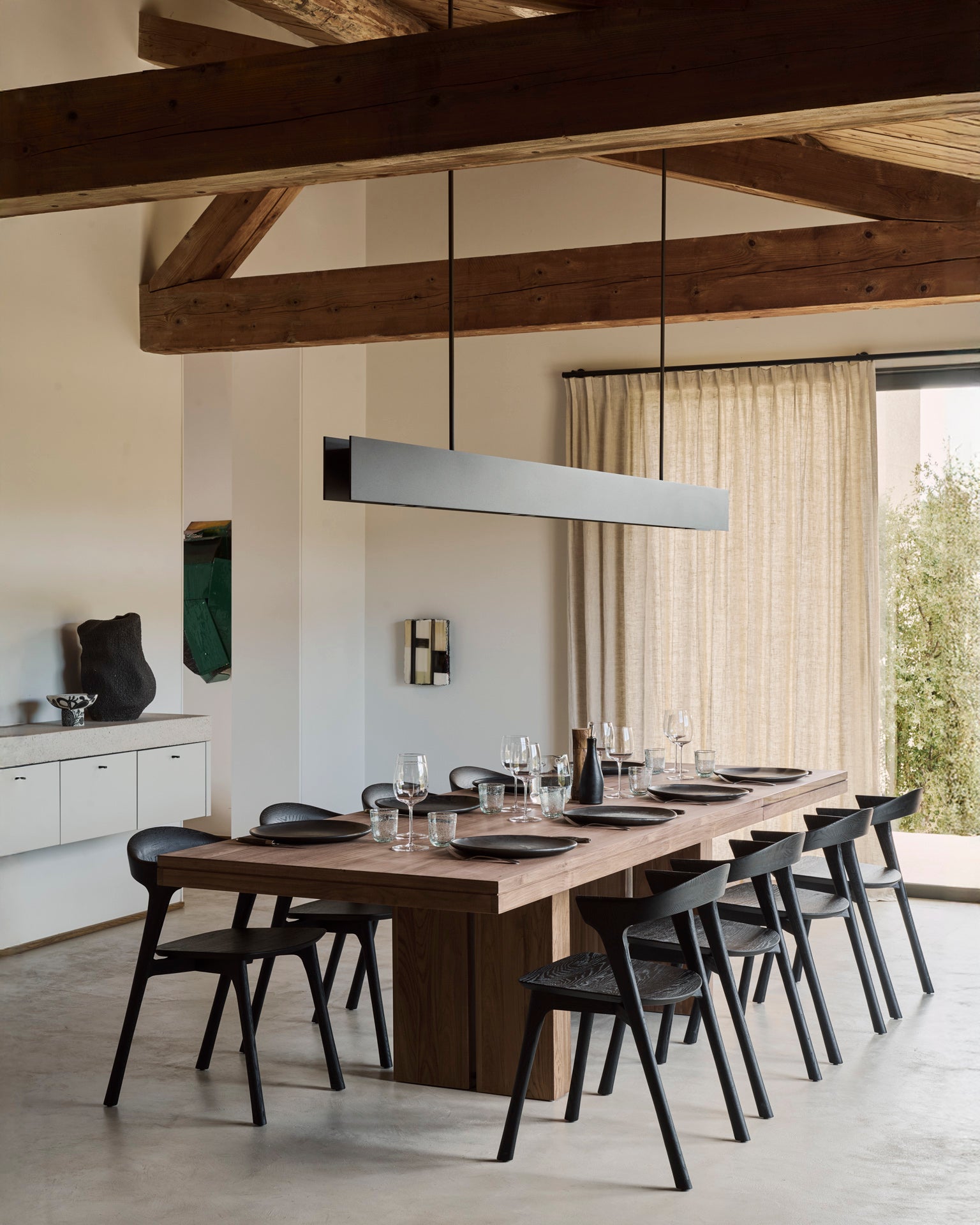 Double Extendable Dining Table | Teak | Rectangular