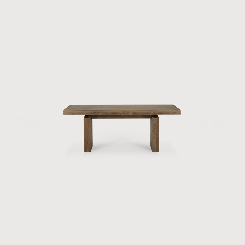 Double Extendable Dining Table | Teak | Rectangular