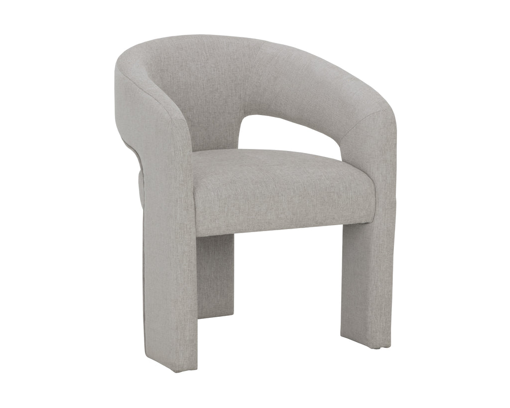 Isidore Dining Armchair - Ernst Sandstone