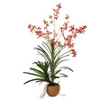 Vanda Orchid in Terracotta 47"H