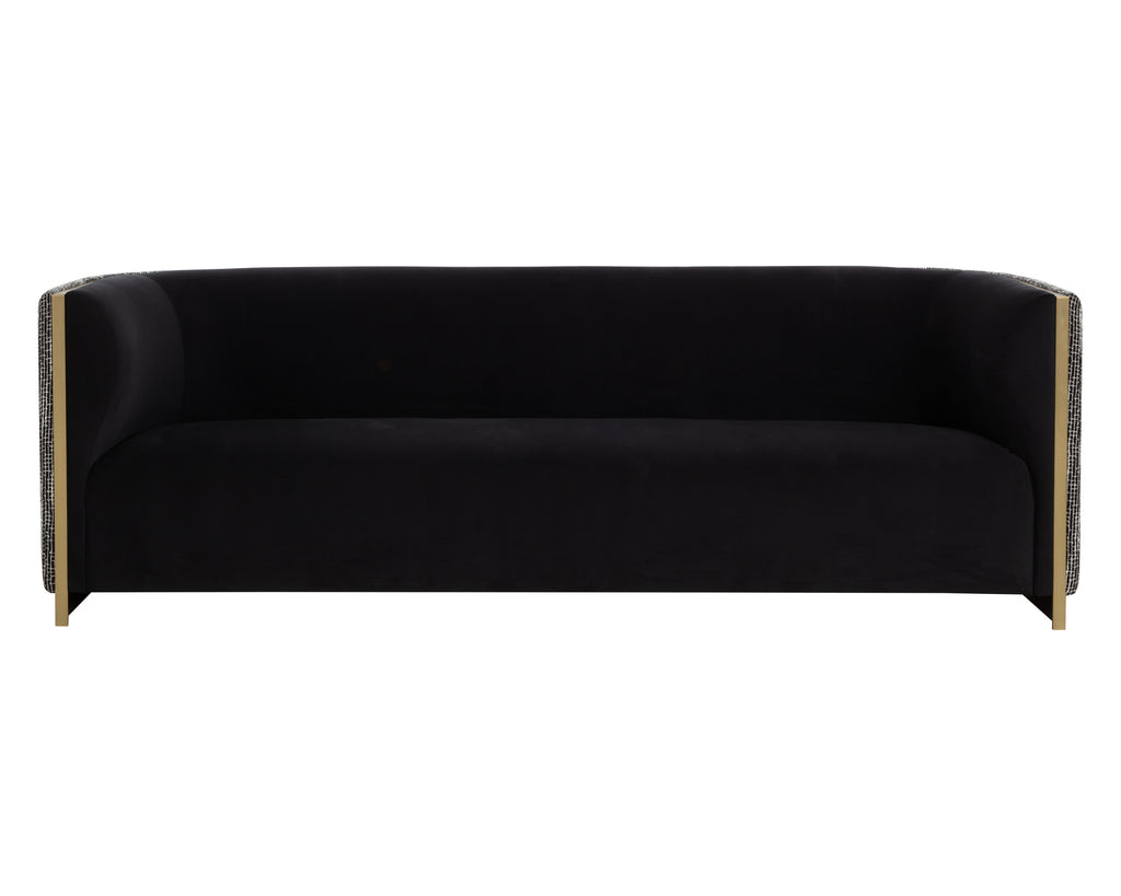Larron Sofa - Abbington Black / Hobbes Night