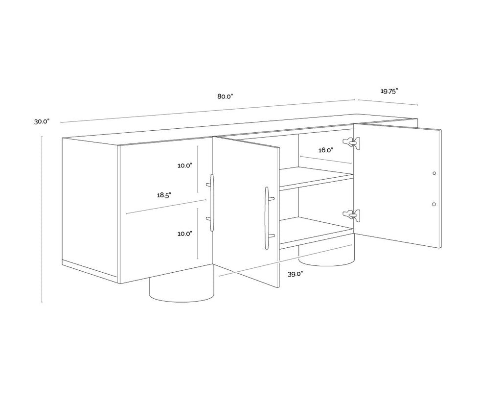 Kresteven Sideboard