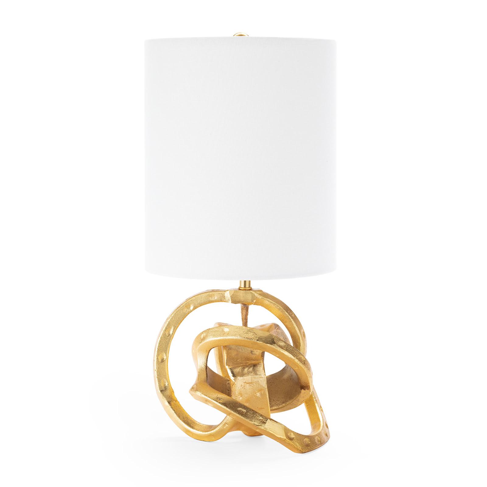 Mini Knot Lamp | Soft Gold