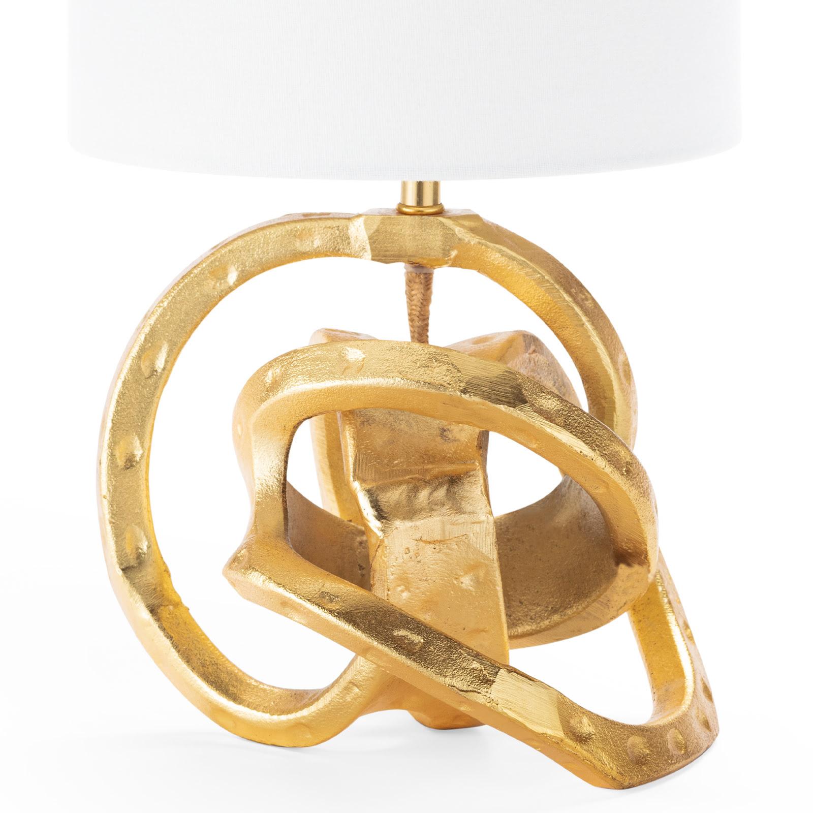 Mini Knot Lamp | Soft Gold