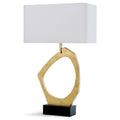 Manhattan Table Lamp | Gold Leaf