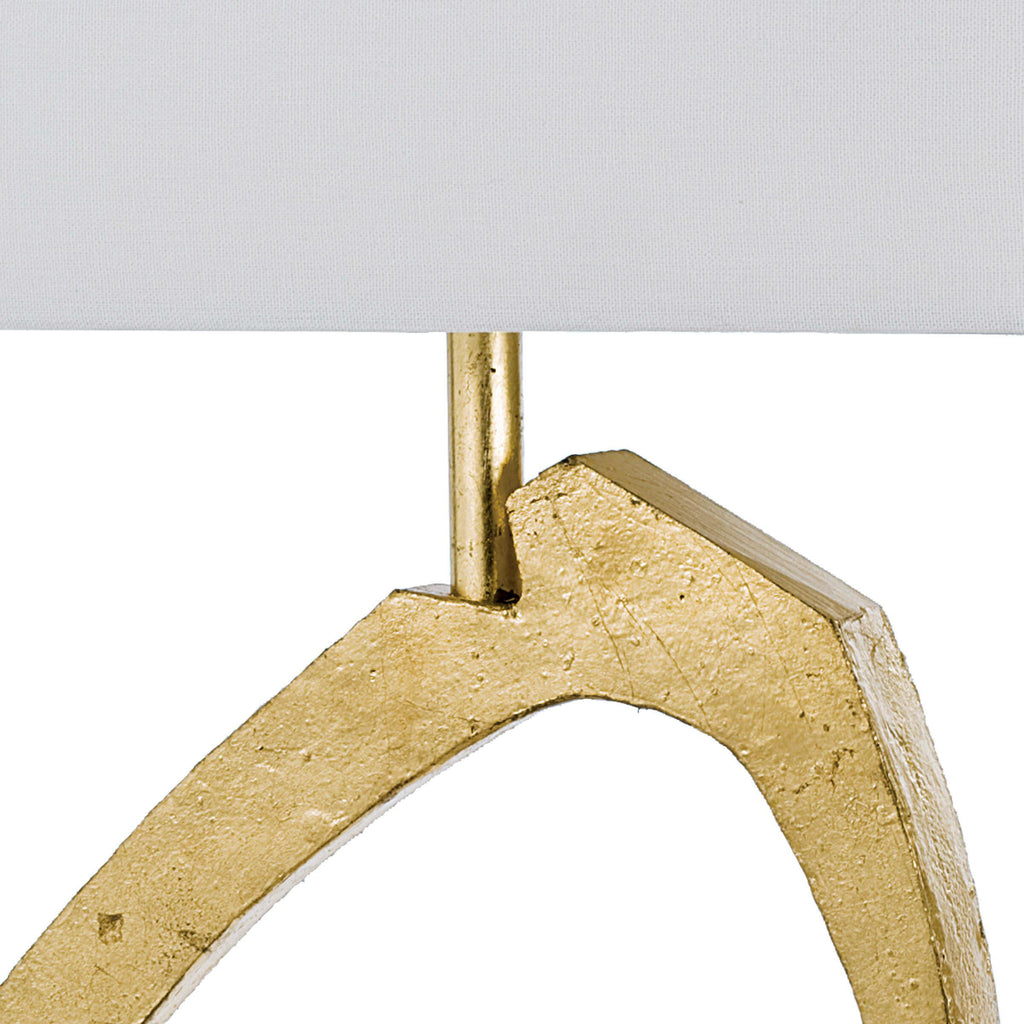 Manhattan Table Lamp | Gold Leaf