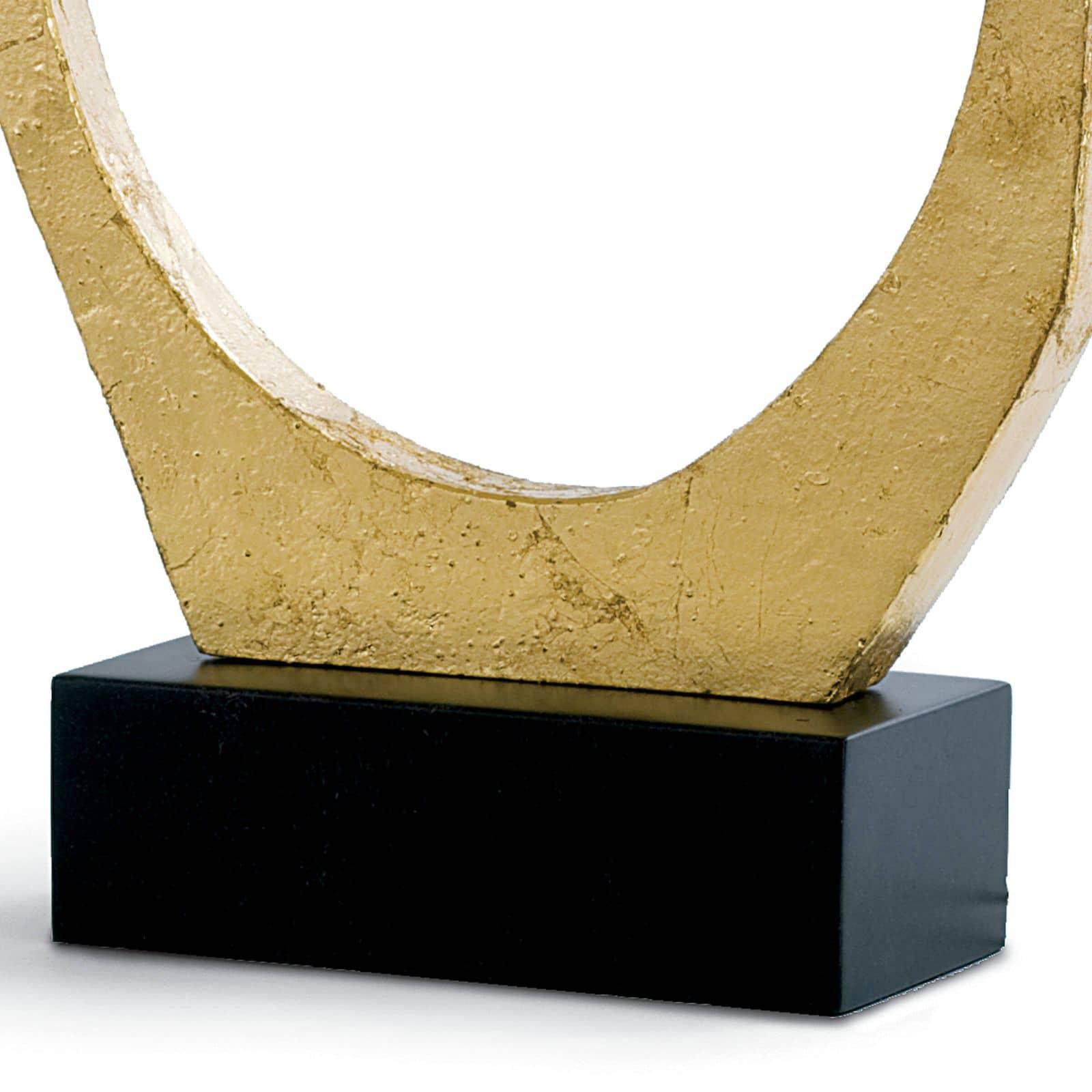 Manhattan Table Lamp | Gold Leaf