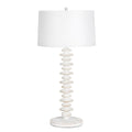 Fishbone Buffet Lamp | White Wash