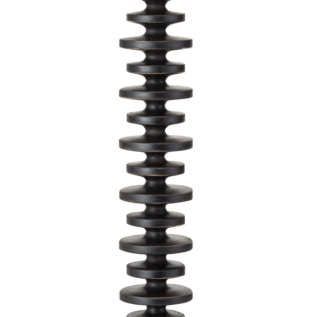 Fishbone Buffet Table Lamp | Ebony