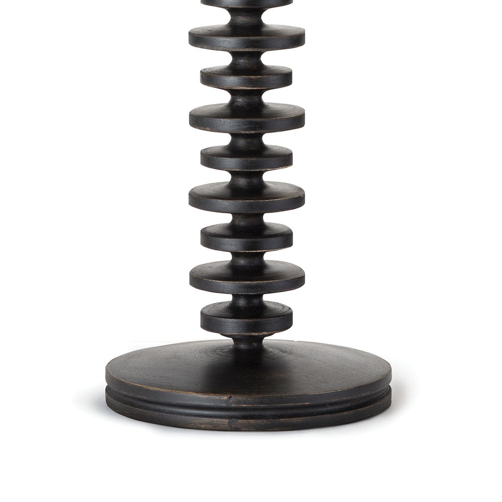 Fishbone Buffet Table Lamp | Ebony