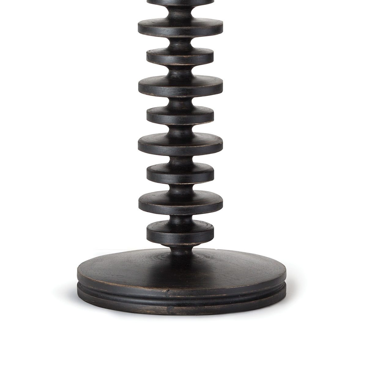 Fishbone Buffet Table Lamp | Ebony