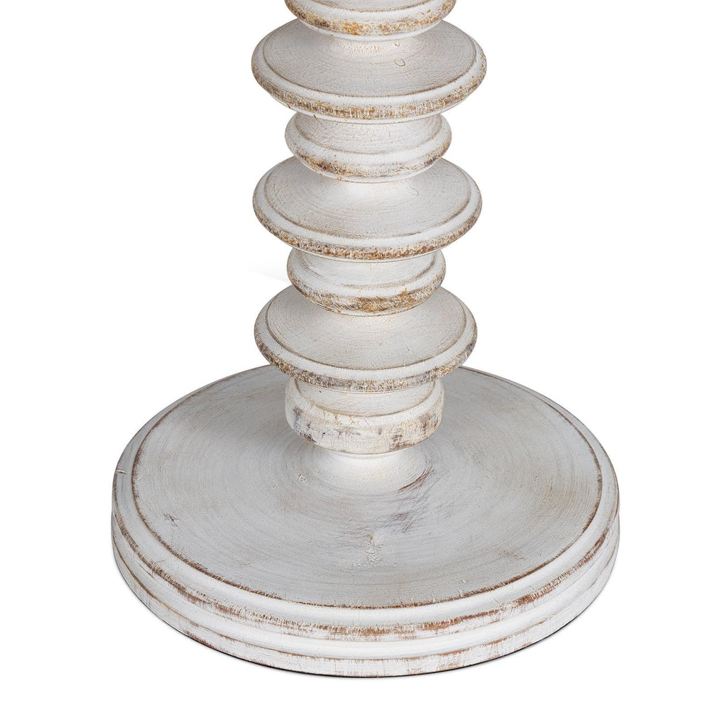 Fishbone Buffet Lamp | White Wash