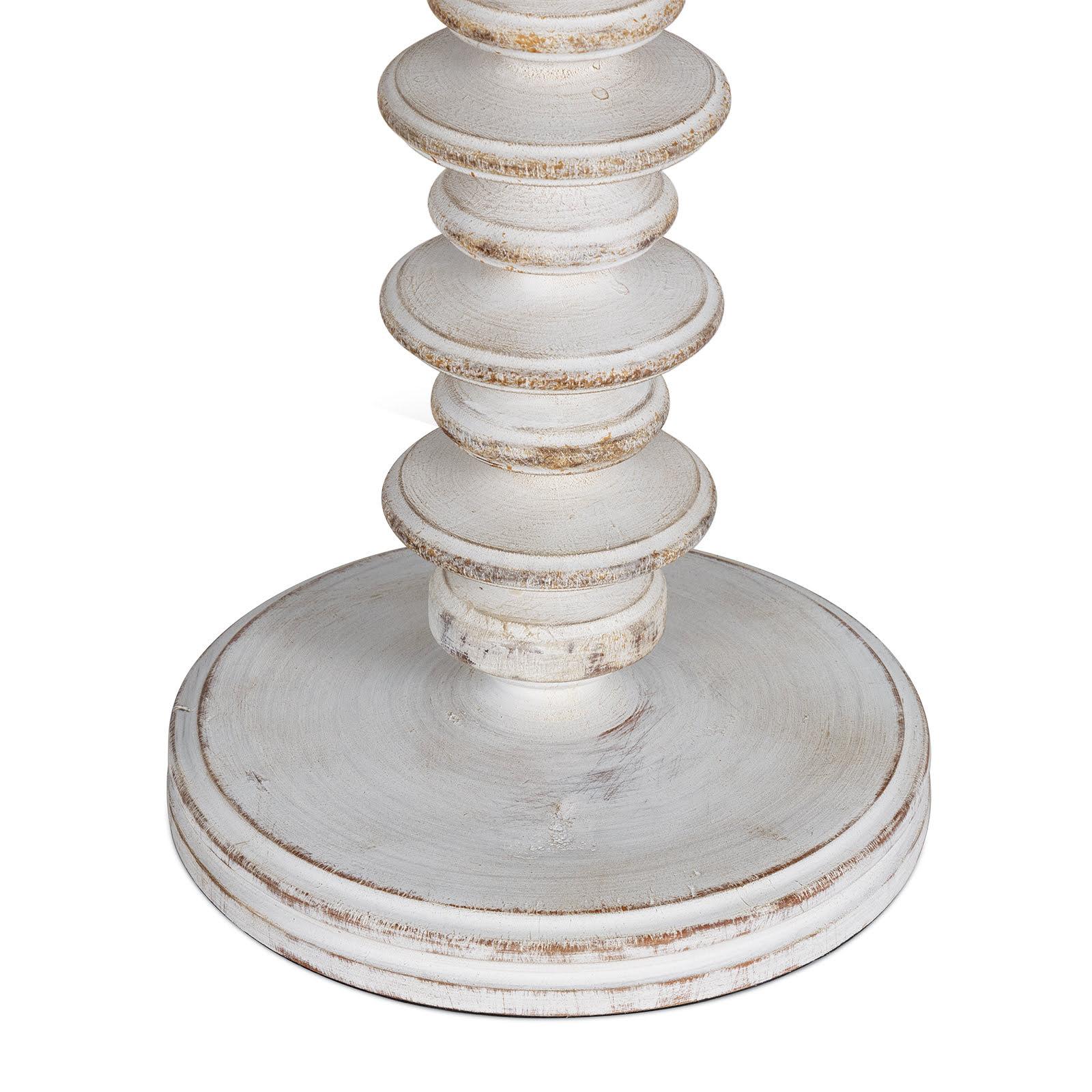 Fishbone Buffet Lamp | White Wash
