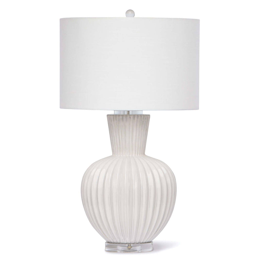Madrid Ceramic Table Lamp | White