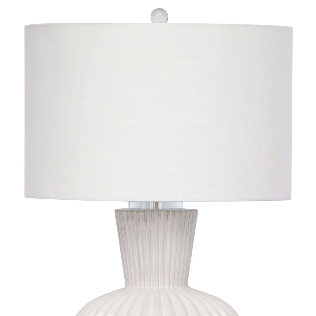Madrid Ceramic Table Lamp | White