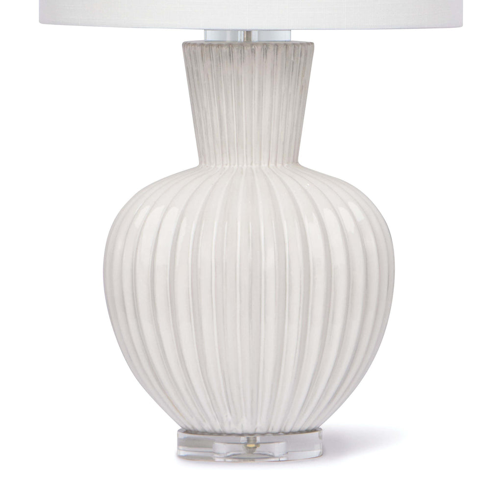 Madrid Ceramic Table Lamp | White